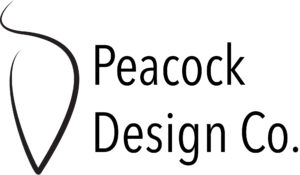 A black and white logo with a horizontal orientation from my basic logo package.
