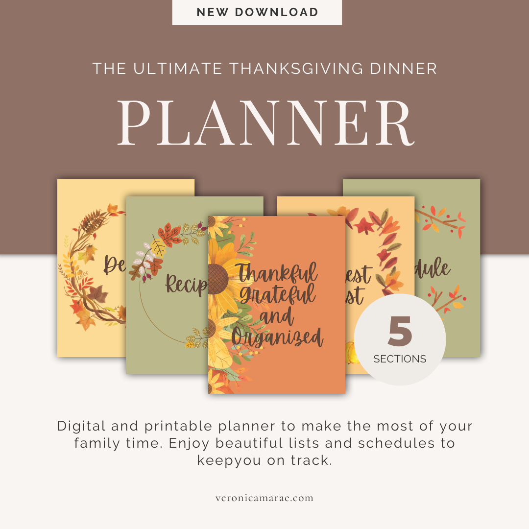 The Ultimate Thanksgiving Planner: A Family Tradition, Made Just for You